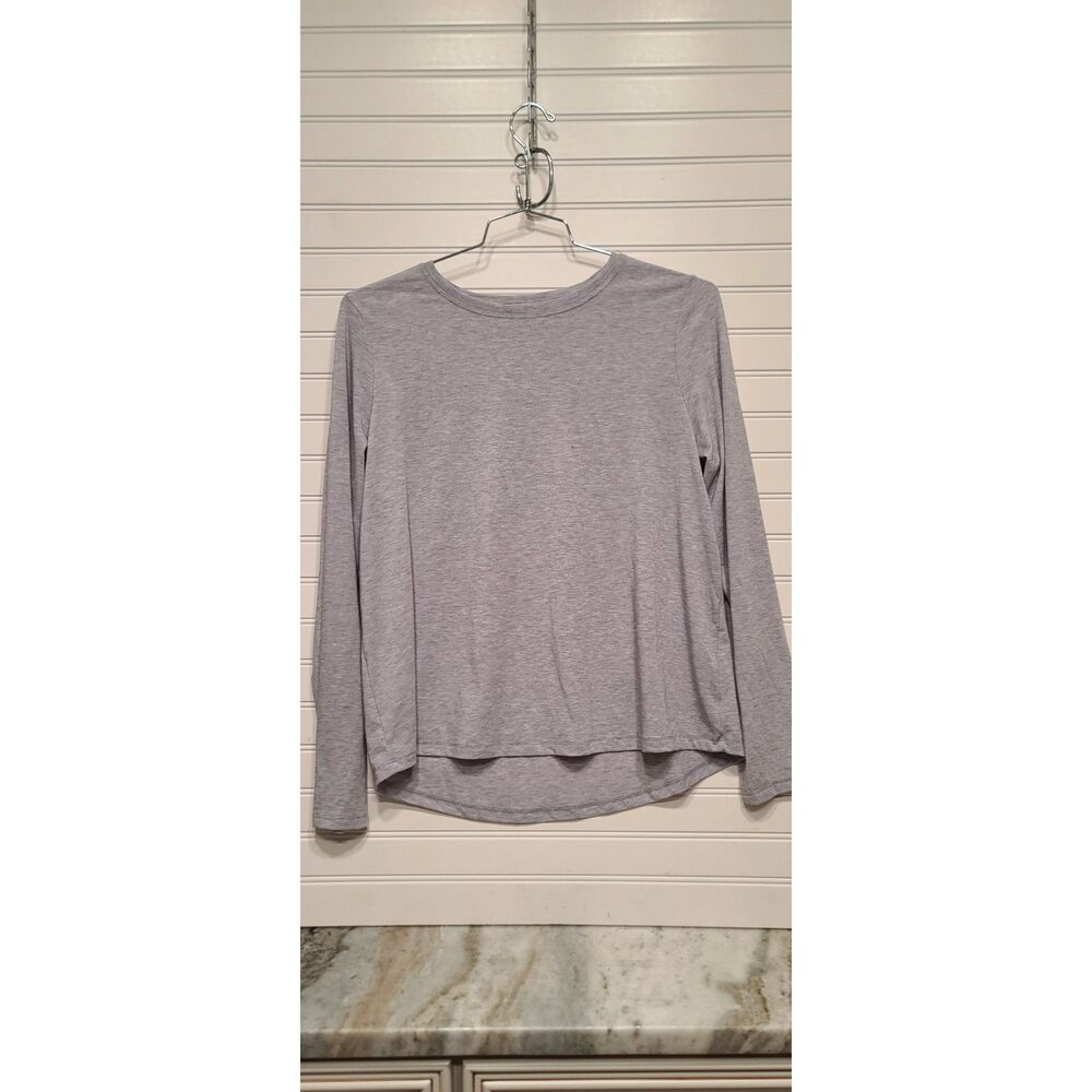 All In Motion Womens Gray Long Sleeve Activewear Top Size M NWOT